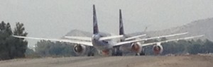 Grounded 787s