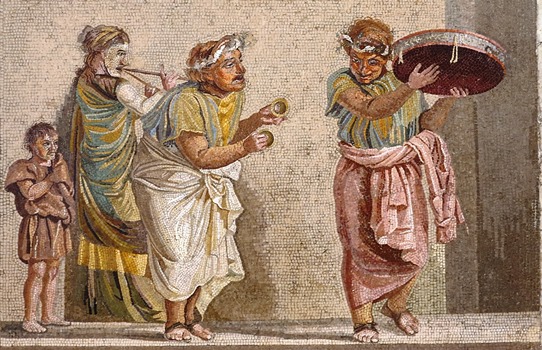 Pompeii mosaic 542