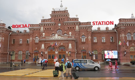 Kazan train station 542