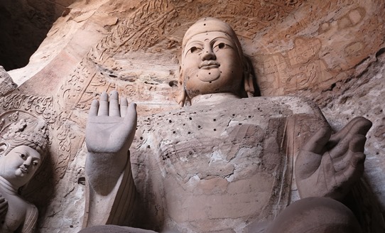 Yungang - Cave 3 Buddhas