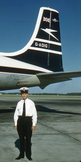 1960 - Dad & DC-7C 271