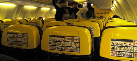 Ryanair seating 540