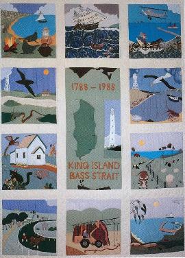 King Island Museum quilt - 270