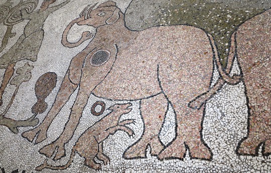 IMG_4096. - mosaic, Otranto Cathedral - 540