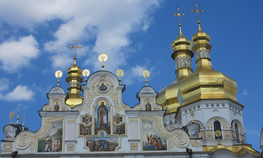 IMG_7619 - cathedral at Kyevo-Pecherska Lavra - 540