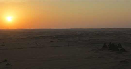 IMG_1989 - sunset, Jebel Barkal - 540