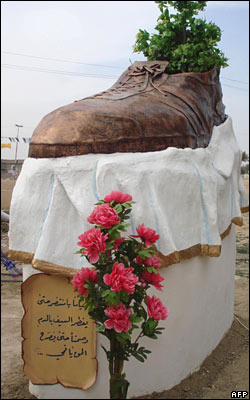 Tikrit big shoe