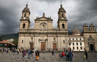 Cathedral on Plaza Bolivar