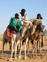 Tuaregs & their camels