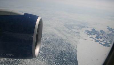 Northern Canada from a 777