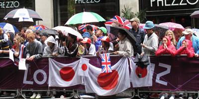 Japan spectators