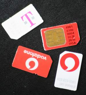 My SIM card collection