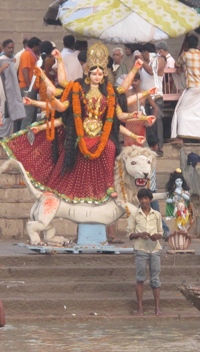 Durga Puja figure