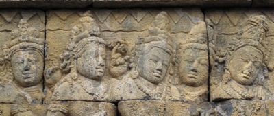 Borobodur bas reliefs