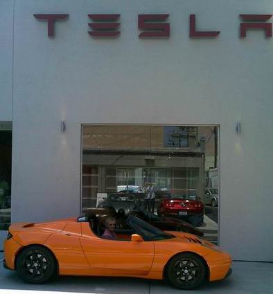 Tesla in Los Angeles