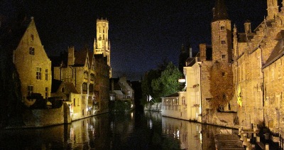 Canals at night