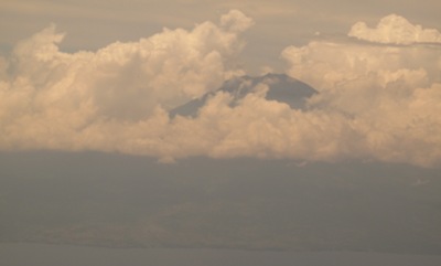 Flight 16 - Bali Volcano