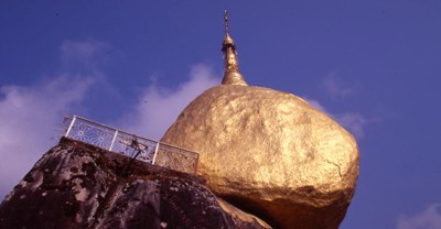 the Kyaiktiyo Pagoda