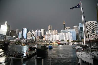 Sydney storm 
