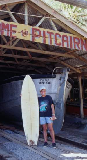 Tony on Pitcairn Island