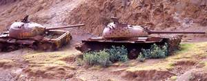 Russian tank in Ethiopia