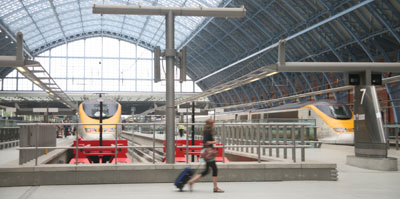 St Pancras Station & Eurostar