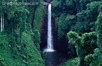 Waterfall in Samoa