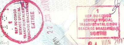 Brazzaville Beach passport